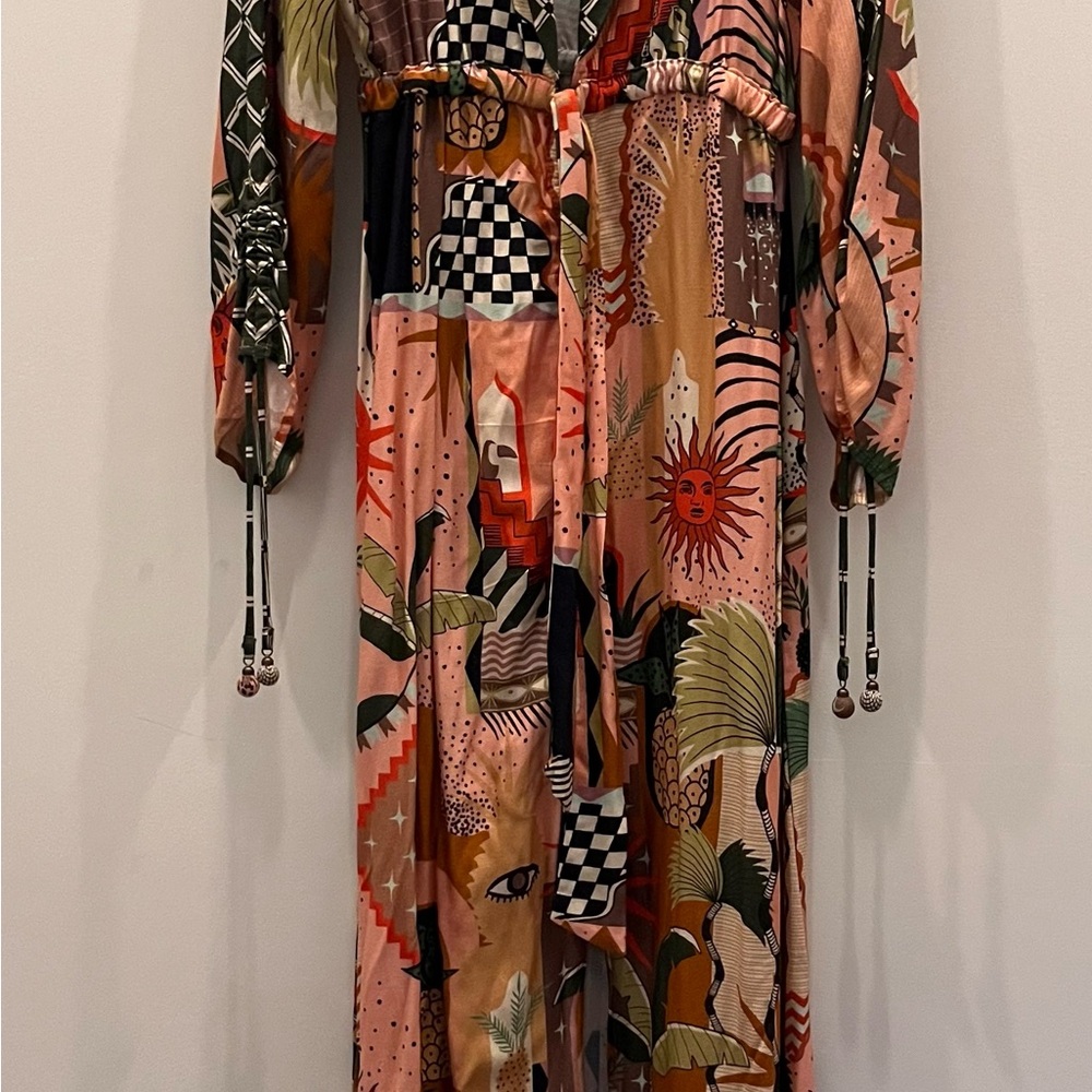 FARM Rio Cidade Misti Maxi Dress  XS NWT